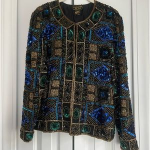 Sequin beaded jacket